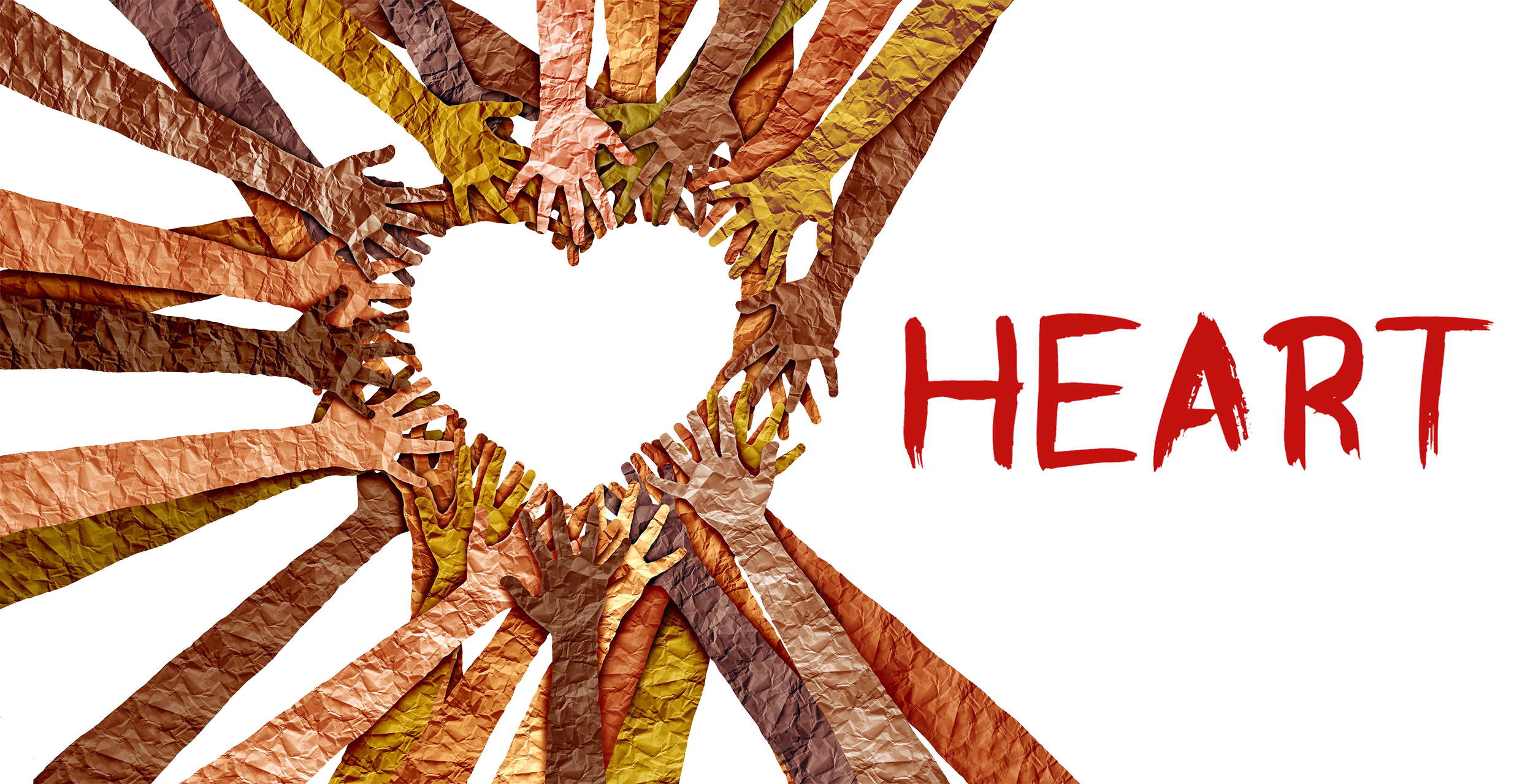 Heart Hands And Logo